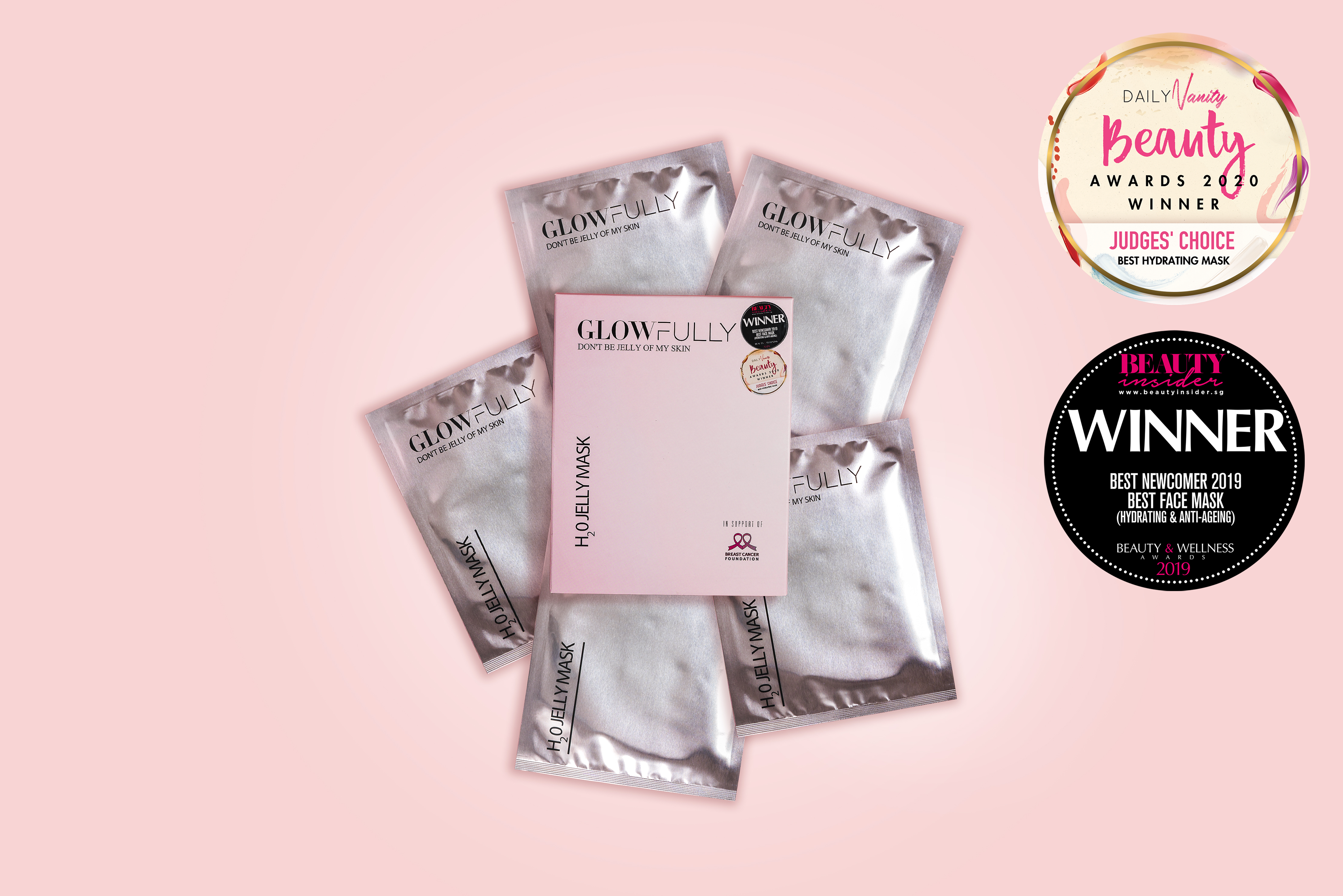 H2O Jelly Mask - Box of 5 pieces