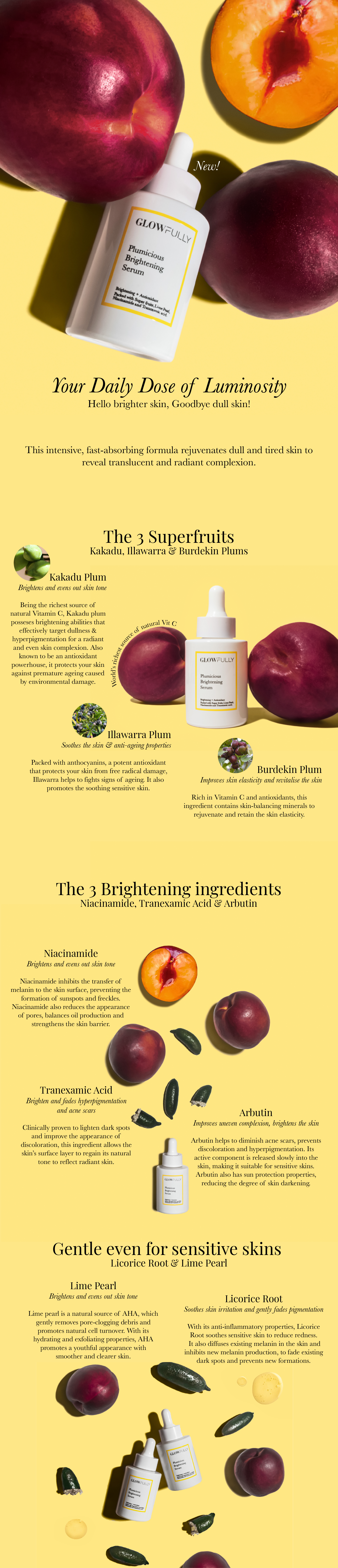 Plumicious Brightening Serum